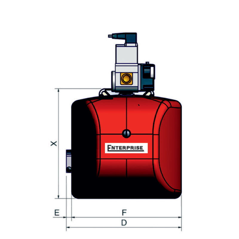 Enterprise Natural Gas Burners 20kW - 85kW Dimensions_01