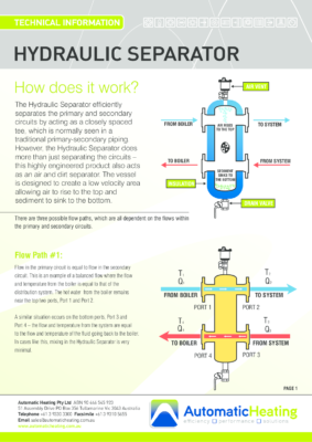 Hydraulic-Separator-Tech-Info-Brochure